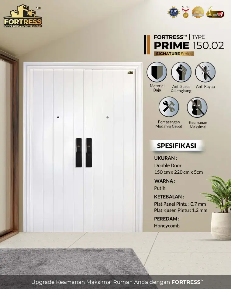 Signature Series - Double Door - PRIME 150.02 - Warna Putih