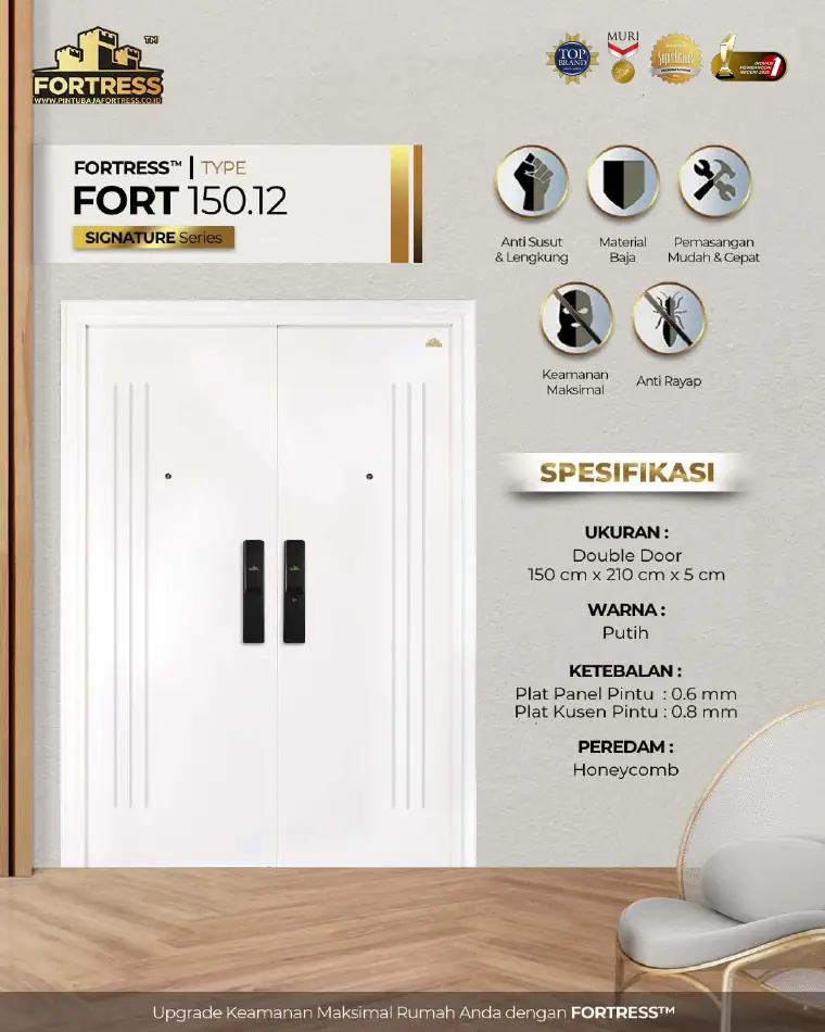 Signature Series - Double Door - FORT 150.12 - Warna Putih